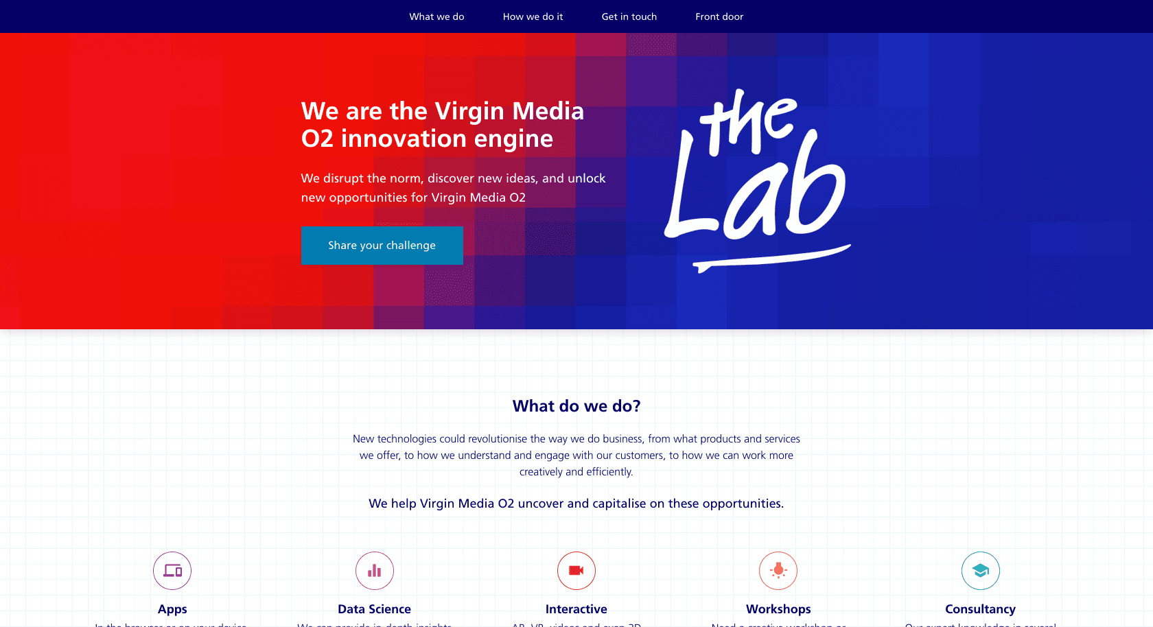 The Lab website